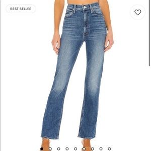 NWT mother high waisted rider skimp jeans Cowboys don’t cry 29-fits like size 27